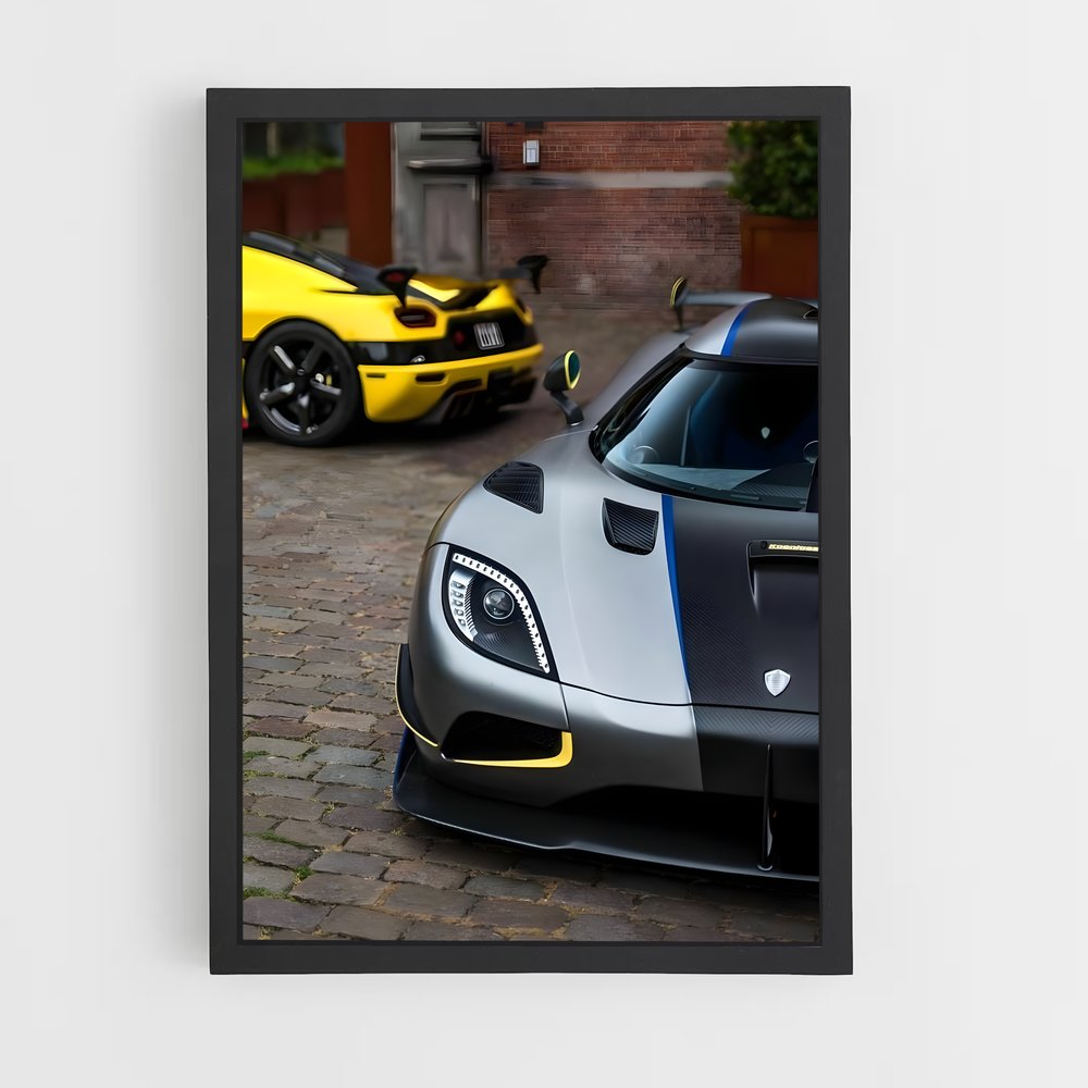 Poster Performance Urbaine – affiche Koenigsegg (vue 2)